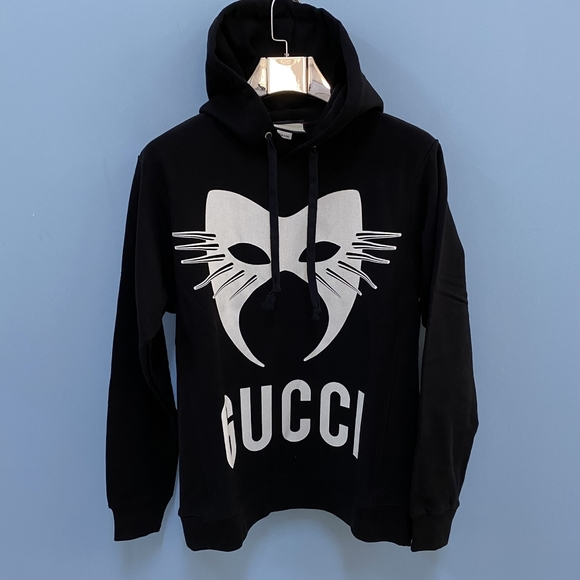mens black gucci hoodie